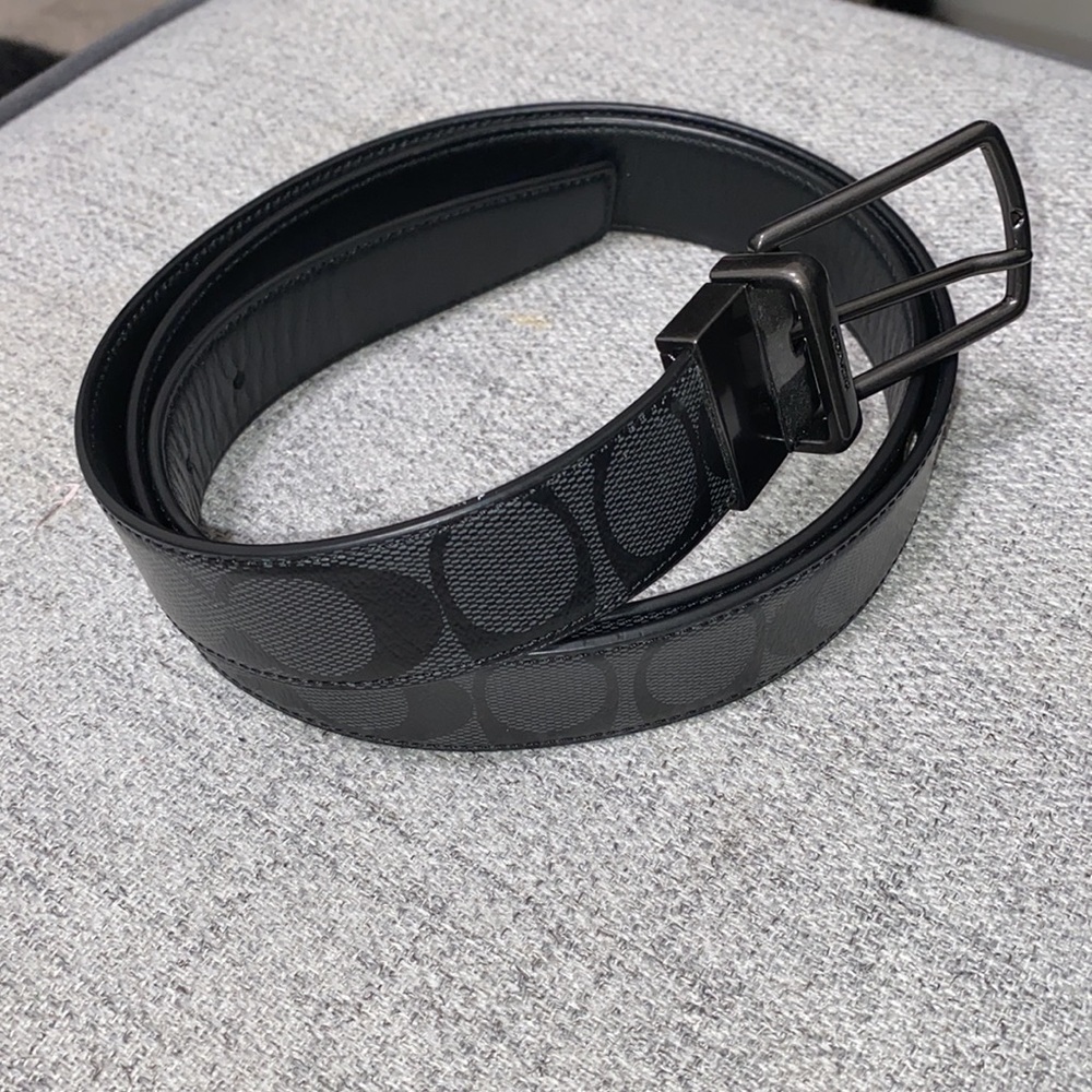 Coach Leather Belt